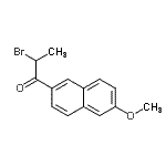 CAS#: 72337-73-6， 2-Bromo-1-(6-methoxy-2-naphthyl)-1-propanone
