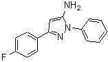 CAS#: 72411-53-1， 3-(4-Fluorophenyl)-1-phenyl-1H-pyrazol-5-amine