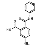 CAS#: 724455-76-9， 5-Amino-2-(3-pyridinylcarbamoyl)benzoic acid