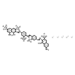 CAS#: 72453-59-9， Pentalithium 5-amino-3-{[4-(2-{4-[(7-amino-1-hydroxy-3-sulfonato-2-naphthyl)diazenyl]-2-sulfonatophenyl}vinyl)-3-sulfonatophenyl]diazenyl}-4-hydroxy-2,7-naphthalenedisulfonate