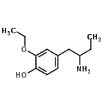 CAS#: 724694-94-4， 4-(2-Aminobutyl)-2-ethoxyphenol