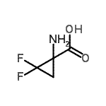 CAS#: 724700-75-8， 1-Amino-2,2-difluorocyclopropanecarboxylic acid