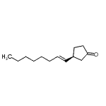 CAS#: 724702-14-1， (3S)-3-[(1E)-1-Octen-1-yl]cyclopentanone