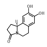 CAS#: 724706-17-6， (10bS)-8,9-Dihydroxy-1,5,6,10b-tetrahydropyrrolo[2,1-a]isoquinolin-3(2H)-one