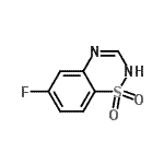 CAS#: 724771-84-0， 6-Fluoro-2H-1,2,4-benzothiadiazine 1,1-dioxide