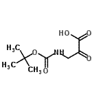 CAS#: 724793-81-1， 3-({[(2-Methyl-2-propanyl)oxy]carbonyl}amino)-2-oxopropanoic acid