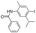 CAS#: 7248-69-3， N-(4-Iodo-2-Methyl-5-Propan-2-Yl-Phenyl)Benzamide