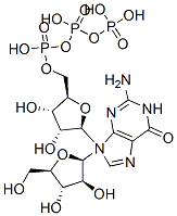 CAS#: 72490-81-4， [(2R,3S,4S,5R)-5-(2-Amino-6-Oxo-3H-Purin-9-Yl)-3,4-Dihydroxyoxolan-2-Yl]Methyl (Hydroxy-Phosphonooxyphosphoryl) Hydrogen Phosphate