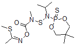 CAS#: 72542-55-3， N-((((((5,5-Dimethyl-1,3,2-dioxaphosphorinan-2-yl)(1-methylethyl)amino)thio)methylamino)carbonyl)oxy)-Ethanimidothioic acid methyl ester P-sulfide