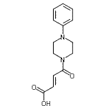 CAS#: 72547-39-8， (2E)-4-Oxo-4-(4-phenyl-1-piperazinyl)-2-butenoic acid