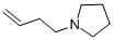 structure of CAS# 7255-63-2, 1-(3-Butenyl)Pyrrolidine;Nsc70445