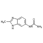 CAS#: 72550-37-9， 1-(2-Methyl-1H-benzimidazol-5-yl)urea