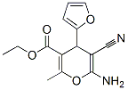 CAS#: 72568-56-0， Ethyl (4R)-6-Amino-5-Cyano-4-Furan-2-Yl-2-Methyl-4H-Pyran-3-Carboxylate