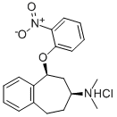 CAS#: 72575-53-2， (7S,9S)-N,N-Dimethyl-9-(2-Nitrophenoxy)-6,7,8,9-Tetrahydro-5H-Benzo[7]Annulen-7-Amine Hydrochloride