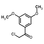 CAS#: 72612-04-5， 2-Chloro-1-(3,5-dimethoxyphenyl)ethanone