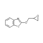 CAS#: 72627-69-1， 2-(2-Oxiranylmethoxy)-1,3-benzothiazole