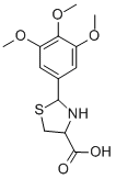 CAS#: 72678-94-5， 2-(3,4,5-Trimethoxyphenyl)-1,3-Thiazolidine-4-Carboxylic Acid