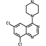 CAS#: 72700-41-5， 6,8-Dichloro-4-(1-piperazinyl)quinazoline