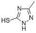 structure of CAS# 7271-44-5, 1,2-Dihydro-5-Methyl-3H-1,2,4-Triazole-3-Thione;5-Mdtt;Inchi=1/C3h5n3s/C1-2-4-3(7)6-5-2/H1h3,(H2,4,5,6,7;3H-1,2,4-Triazole-3-Thione, 1,2-Dihydro-5-Methyl-