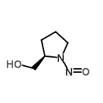 CAS#: 72724-01-7， [(2R)-1-Nitroso-2-pyrrolidinyl]methanol