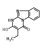 CAS#: 727390-74-1， 3-Ethyl-2-hydroxypyrimido[1,2-a]benzimidazol-4(1H)-one