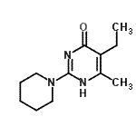 CAS#: 727390-78-5， 5-Ethyl-6-methyl-2-(1-piperidinyl)-4(1H)-pyrimidinone