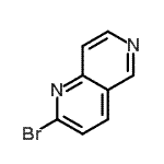 CAS#: 72754-06-4， 2-Bromo-1,6-naphthyridine