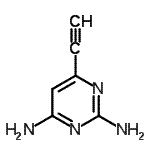 CAS#: 727651-52-7， 6-Ethynyl-2,4-pyrimidinediamine