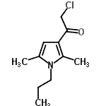 CAS 登录号：727705-98-8， 2-氯-1-(2,5-二甲基-1-丙基-1H-吡咯-3-基)乙酮