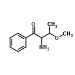 CAS#: 727724-30-3， 2-Amino-3-methoxy-1-phenyl-1-butanone