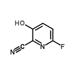 CAS#: 727736-71-2， 6-Fluoro-3-hydroxy-2-pyridinecarbonitrile