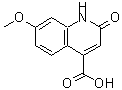 CAS#: 72784-23-7， 7-Methoxy-2-oxo-1,2-dihydro-4-quinolinecarboxylic acid