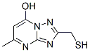 CAS#: 72796-89-5， 5-Methyl-2-(Sulfanylmethyl)-1H-[1,2,4]Triazolo[5,1-b]Pyrimidin-7-One
