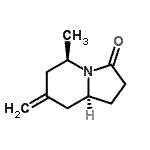 CAS#: 727985-41-3， (5R,8aS)-5-Methyl-7-methylenehexahydro-3(2H)-indolizinone