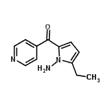 CAS#: 728008-78-4， (1-Amino-5-ethyl-1H-pyrrol-2-yl)(4-pyridinyl)methanone