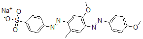 CAS#: 72827-75-9， Sodium 4-[5-Methoxy-4-(4-Methoxyphenyl)Diazenyl-2-Methylphenyl]Diazenylbenzenesulfonate