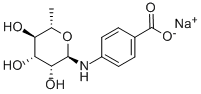 CAS#: 72880-48-9， 4-[(6-Deoxy-alpha-L-Mannopyranosyl)Amino]-Benzoic Acid Sodium Salt