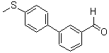 CAS#: 728918-93-2， 4'-Methylsulfanyl-Biphenyl-3-Carbaldehyde