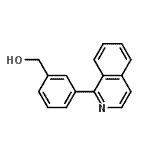 CAS#: 728951-55-1， [3-(1-Isoquinolinyl)phenyl]methanol