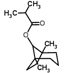 CAS#: 72903-10-7， 1,5-Dimethylbicyclo[3.2.1]oct-8-yl 2-methylpropanoate