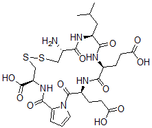 CAS#: 72903-48-1， Cysteinyl-Leucyl-Glutamyl-Glutamyl-Prolyl-Cysteine Cyclic Disulfide