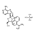 CAS#: 72947-53-6， 2-(6-Amino-9H-purin-9-yl)-1-[5-(dimethylamino)-1-naphthyl]-beta-D-ribo-hexos-2-ulofuranosyl phosphate (1:1)