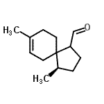 CAS#: 729563-50-2， (4R)-4,8-Dimethylspiro[4.5]dec-7-ene-1-carbaldehyde
