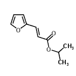 CAS#: 72987-57-6， Isopropyl (2E)-3-(2-furyl)acrylate