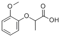 结构式 CAS# 7309-51-5, 2-(2-甲氧基苯氧基)丙酸