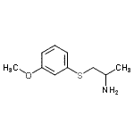 CAS#: 730932-19-1， 1-[(3-Methoxyphenyl)sulfanyl]-2-propanamine