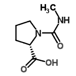 CAS#: 73094-20-9， 1-(Methylcarbamoyl)-L-proline