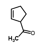 CAS#: 73113-00-5， 1-(2-Cyclopenten-1-yl)ethanone
