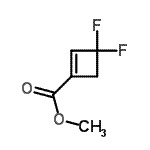 CAS#: 73131-48-3， Methyl 3,3-difluoro-1-cyclobutene-1-carboxylate