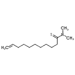CAS#: 73160-88-0， N,N-Dimethyl-10-undecenethioamide